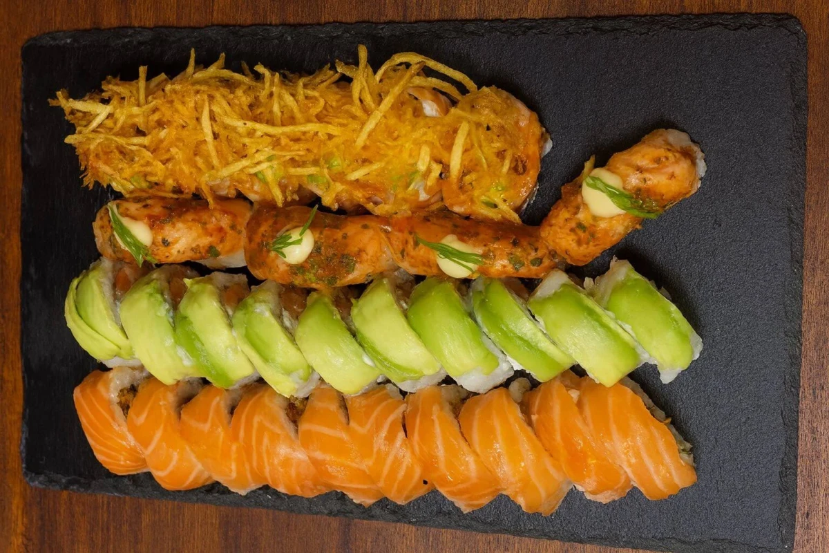 Combinado Mix Salmón y Langostinos 30 piezas