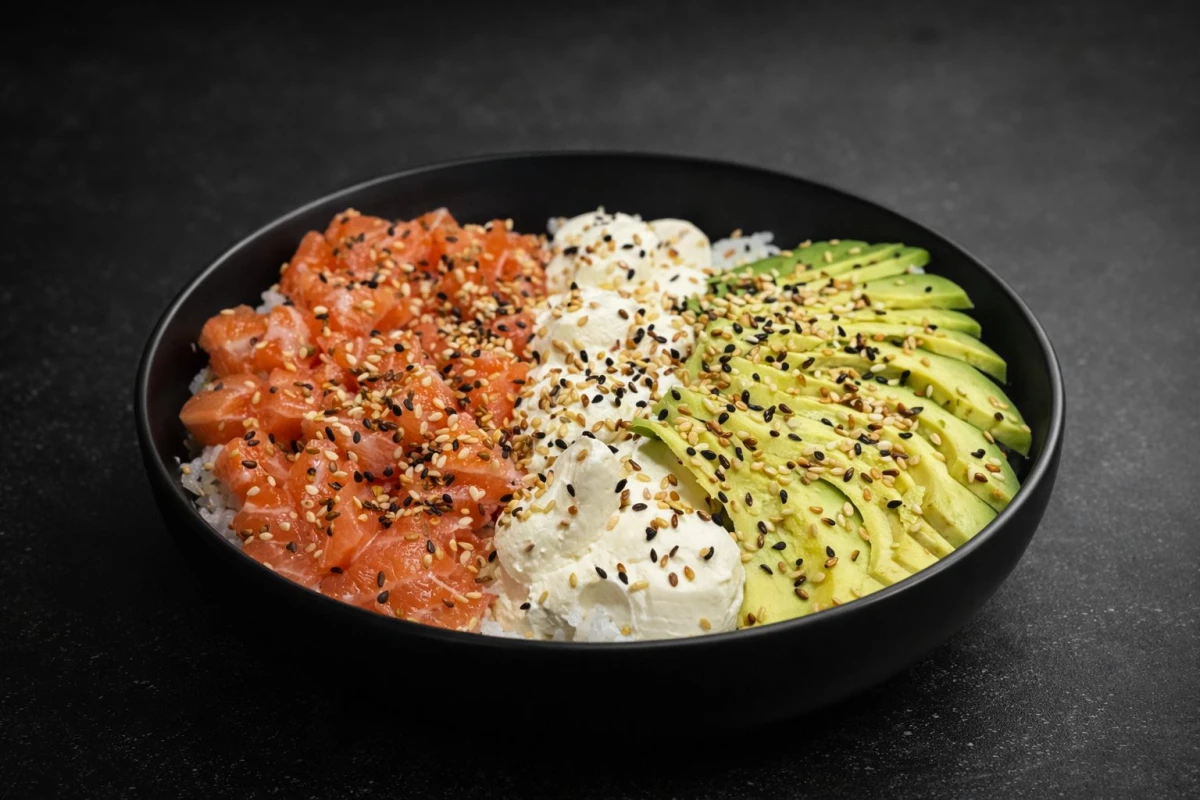 Poke Salmon