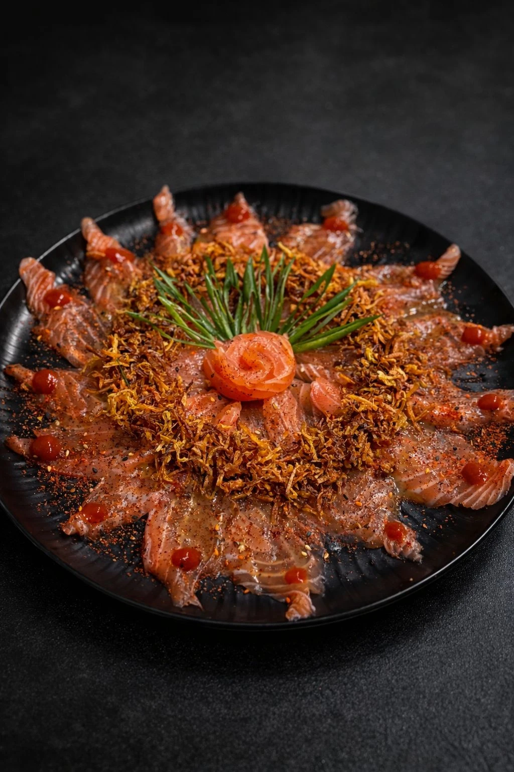 Tiradito de Salmon rosado